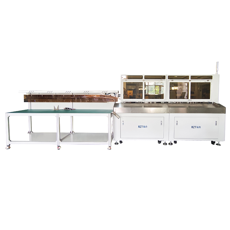 全自動套號碼管壓端機之線束自動化生產設備 RZT-210H 東莞瑞舟線束加工設備號碼管機